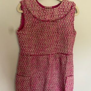 Brooks Brothers girls Sz 12 tweed dress